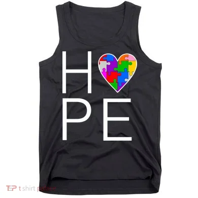 Hope Love Autism Tank Top