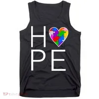 Hope Love Autism Tank Top thumb 0