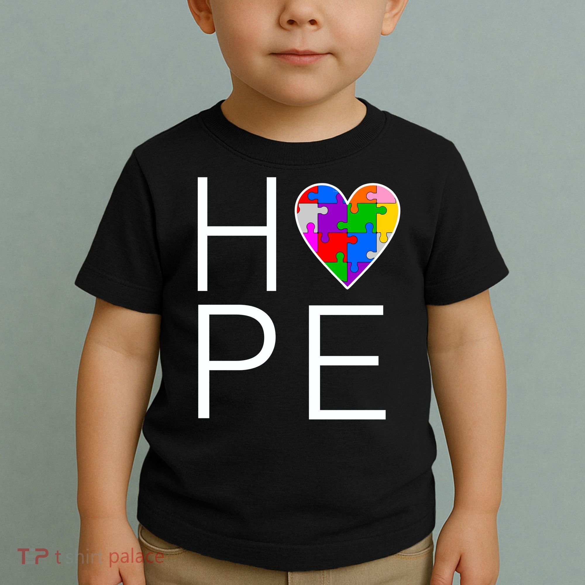Hope Love Autism Toddler T-Shirt