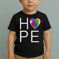 Hope Love Autism Toddler T-Shirt thumb 2