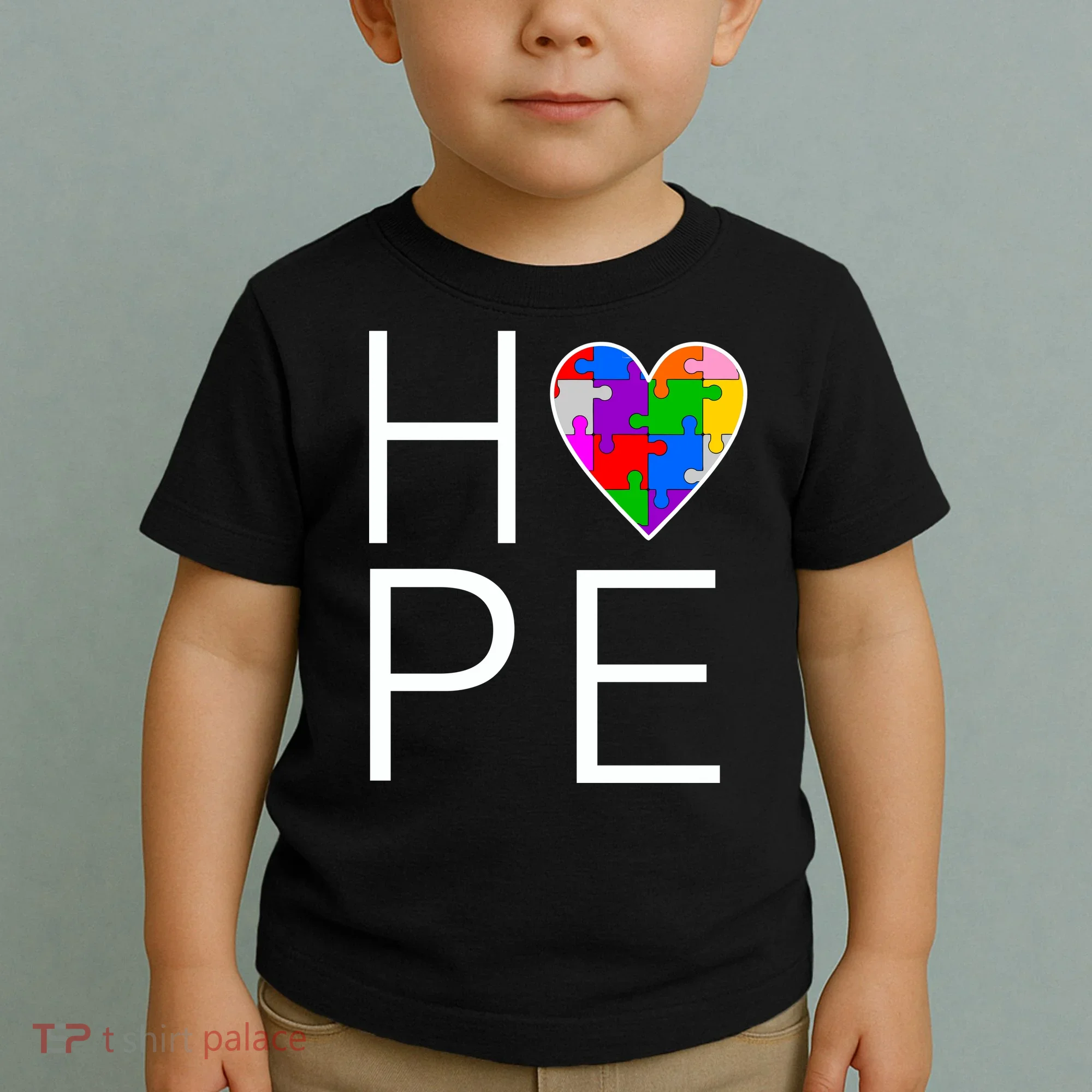 Hope Love Autism Toddler T-Shirt