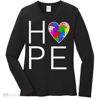 Hope Love Autism Women's Long Sleeve Shirt