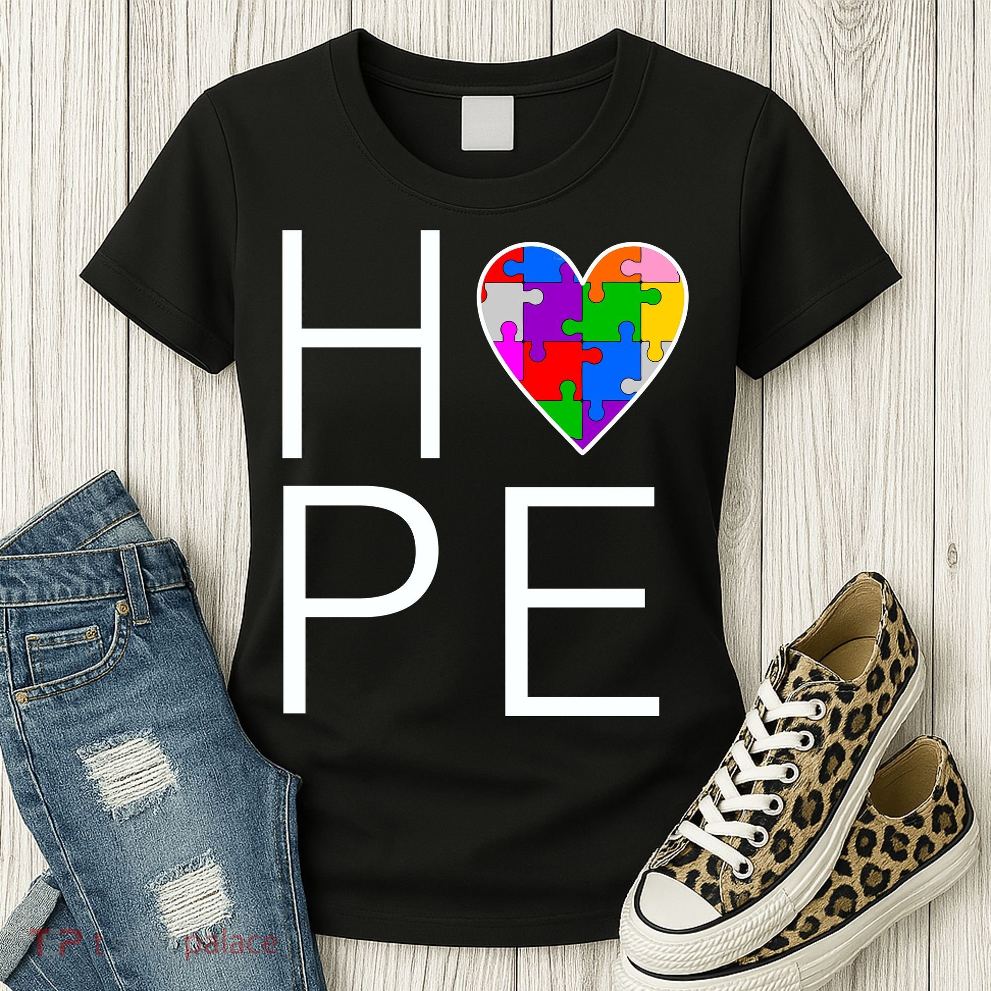 Hope Love Autism Women's T-Shirt