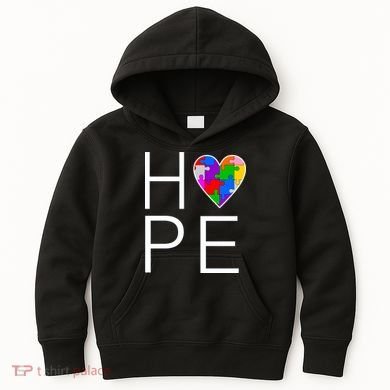 Hope Love Autism Kids Hoodie
