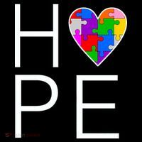 Hope Love Autism Kids Long Sleeve Shirt thumb 2