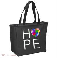 Hope Love Autism Tote Bag thumb 2