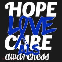 Hope Love Cure ALS Awareness Backpack thumb 2