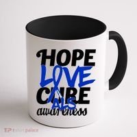 Hope Love Cure ALS Awareness Coffee Mug thumb 1