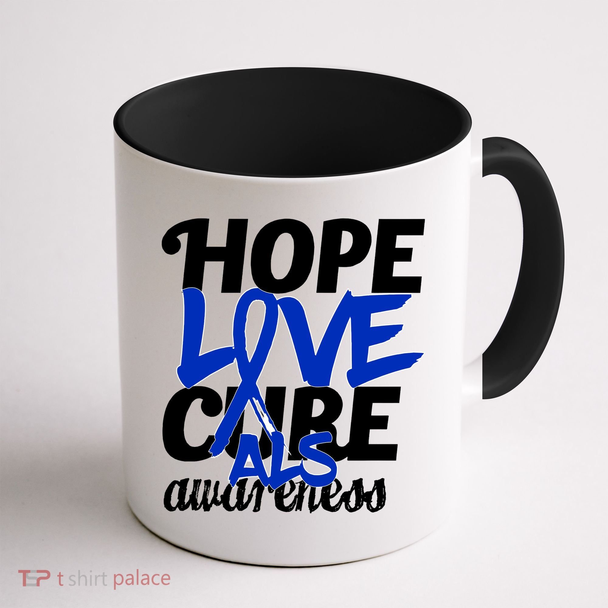Hope Love Cure ALS Awareness Coffee Mug