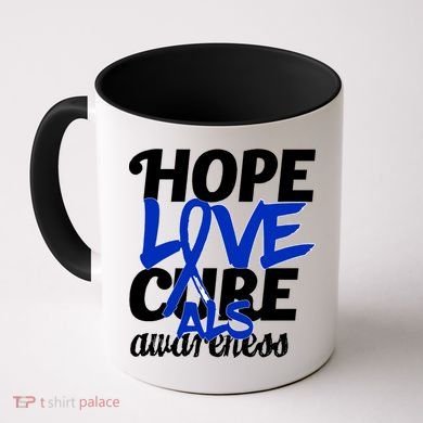 Hope Love Cure ALS Awareness Coffee Mug