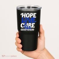 Hope Love Cure ALS Awareness Tumbler thumb 2