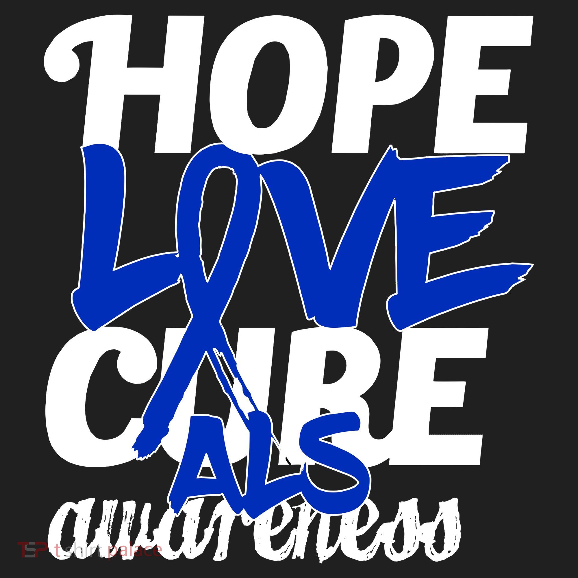Hope Love Cure ALS Awareness Tumbler