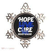 Hope Love Cure ALS Awareness Ornament thumb 0