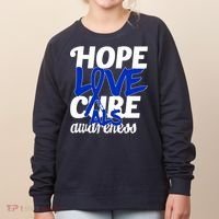 Hope Love Cure ALS Awareness Women's Sweatshirt thumb 0