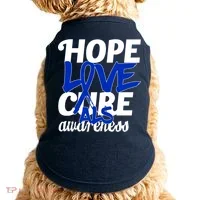 Hope Love Cure ALS Awareness Doggie Tank thumb 0