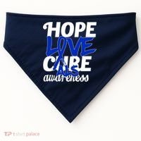 Hope Love Cure ALS Awareness USA-Made Doggie Bandana thumb 0
