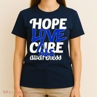 Hope Love Cure ALS Awareness T-Shirt thumb 4