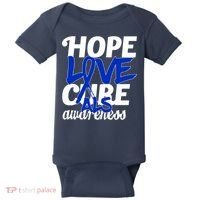 Hope Love Cure ALS Awareness Baby Bodysuit thumb 0