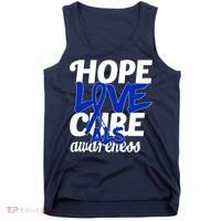 Hope Love Cure ALS Awareness Tank Top thumb 0