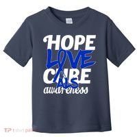 Hope Love Cure ALS Awareness Toddler T-Shirt thumb 0