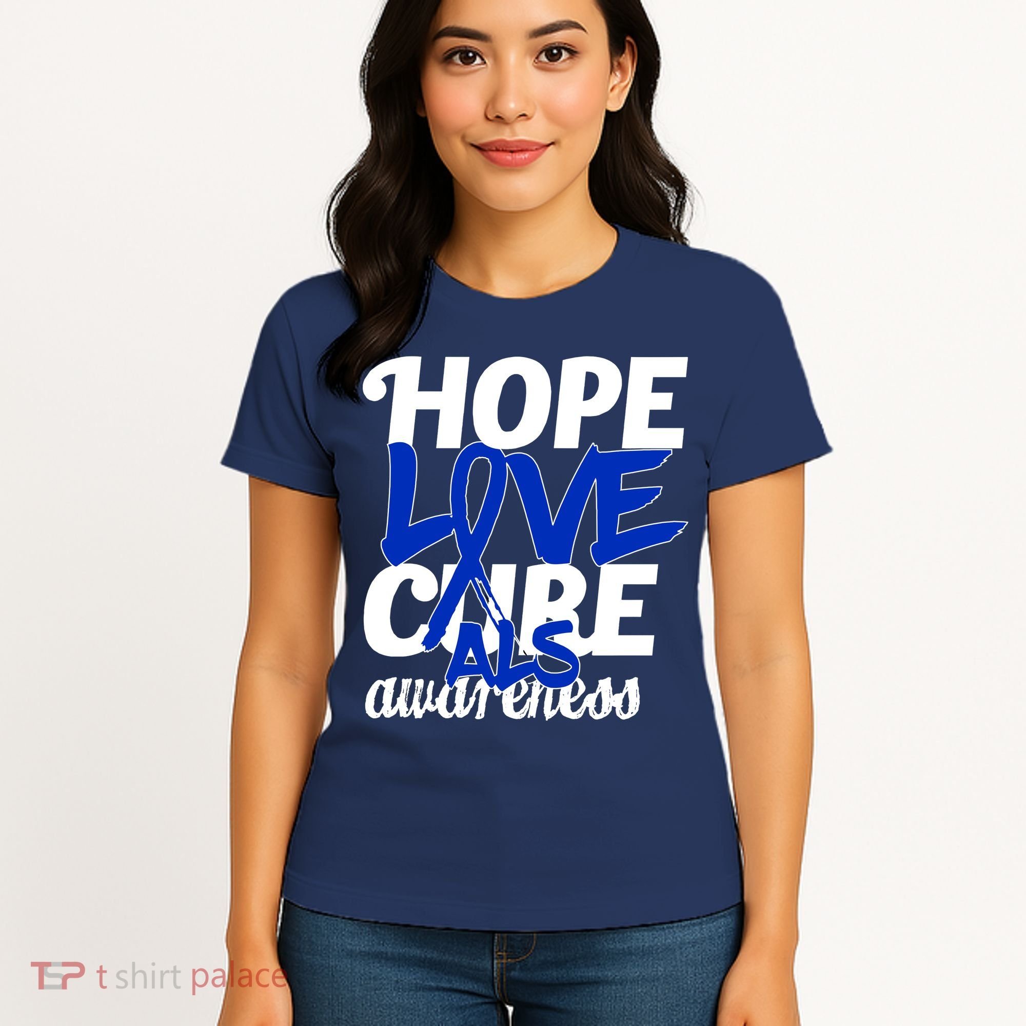 Hope Love Cure ALS Awareness Women's T-Shirt