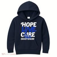 Hope Love Cure ALS Awareness Kids Hoodie thumb 0