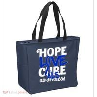 Hope Love Cure ALS Awareness Tote Bag thumb 2