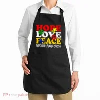 Hope Love Peace Autism Apron thumb 2