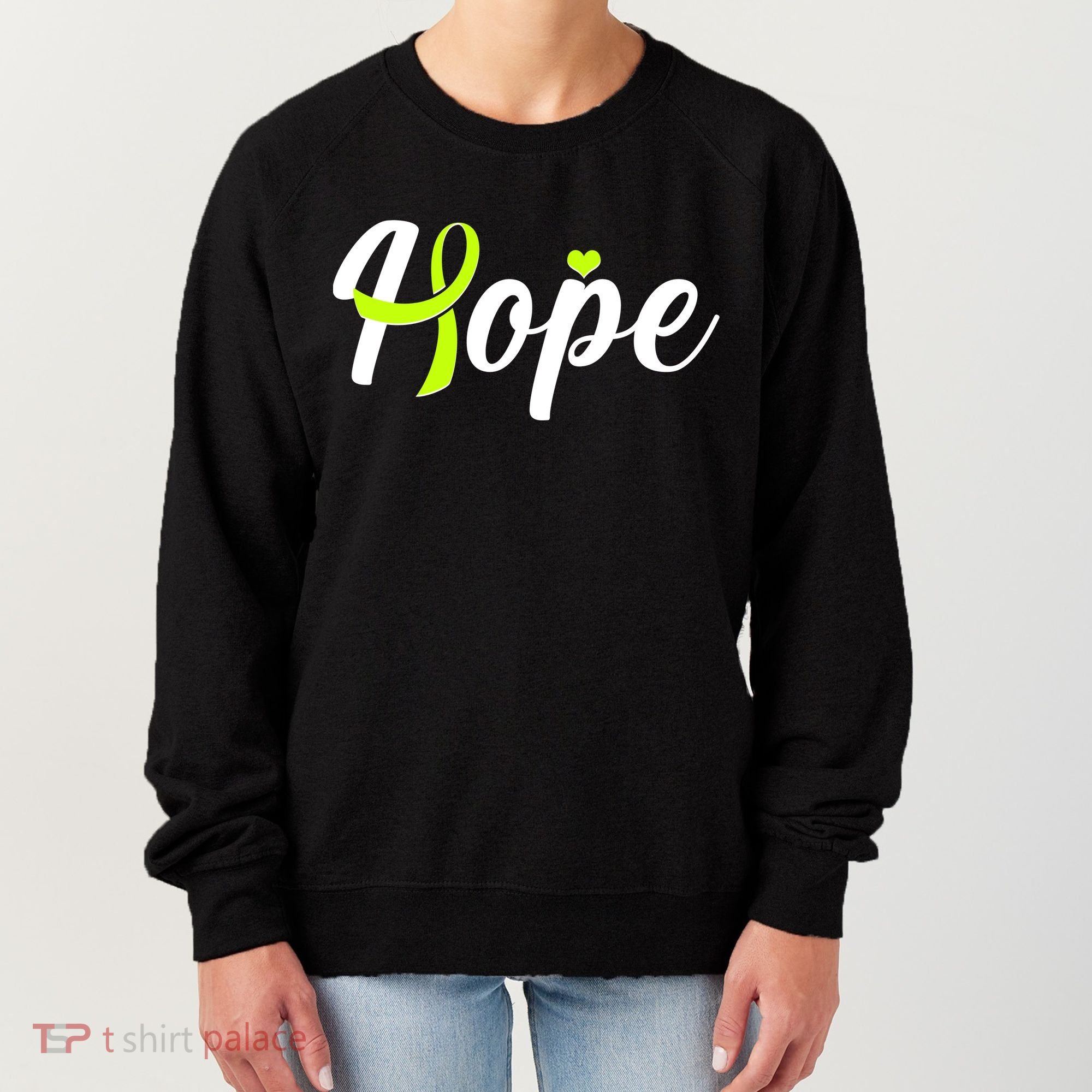 Hope Lymphoma Cancer Awareness Women's Sweatshirt