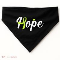 Hope Lymphoma Cancer Awareness USA-Made Doggie Bandana thumb 0