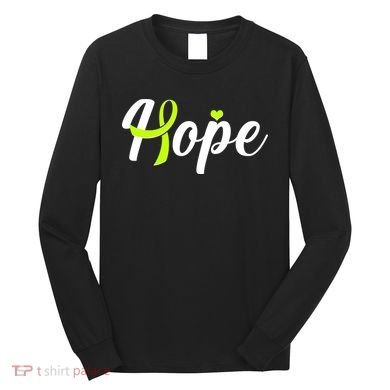 Hope Lymphoma Cancer Awareness Long Sleeve Shirt