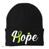 Hope Lymphoma Cancer Awareness Beanie thumb 0