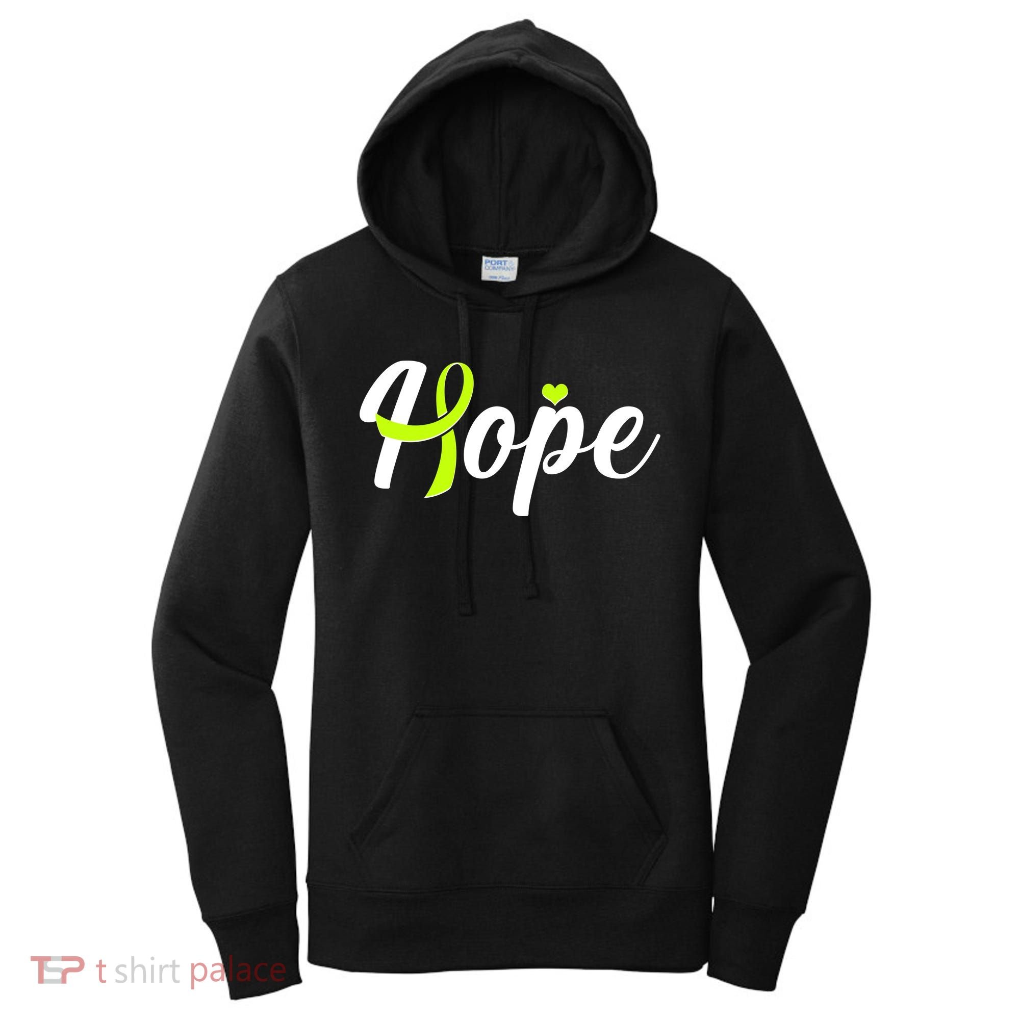 Hope Lymphoma Cancer Awareness Women's Hoodie