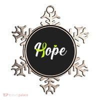 Hope Lymphoma Cancer Awareness Ornament thumb 0