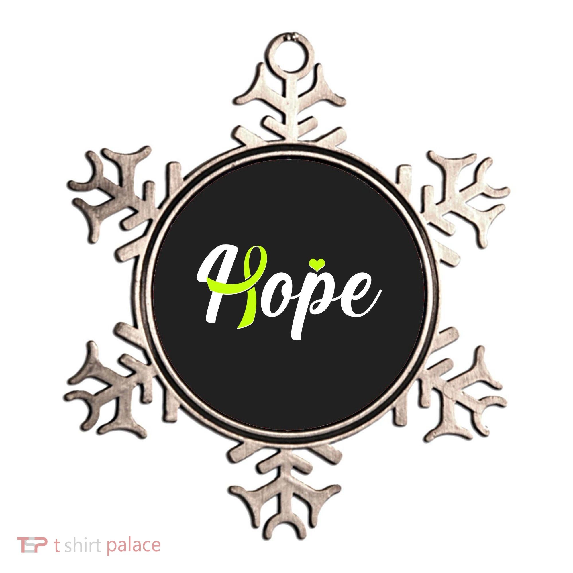 Hope Lymphoma Cancer Awareness Ornament