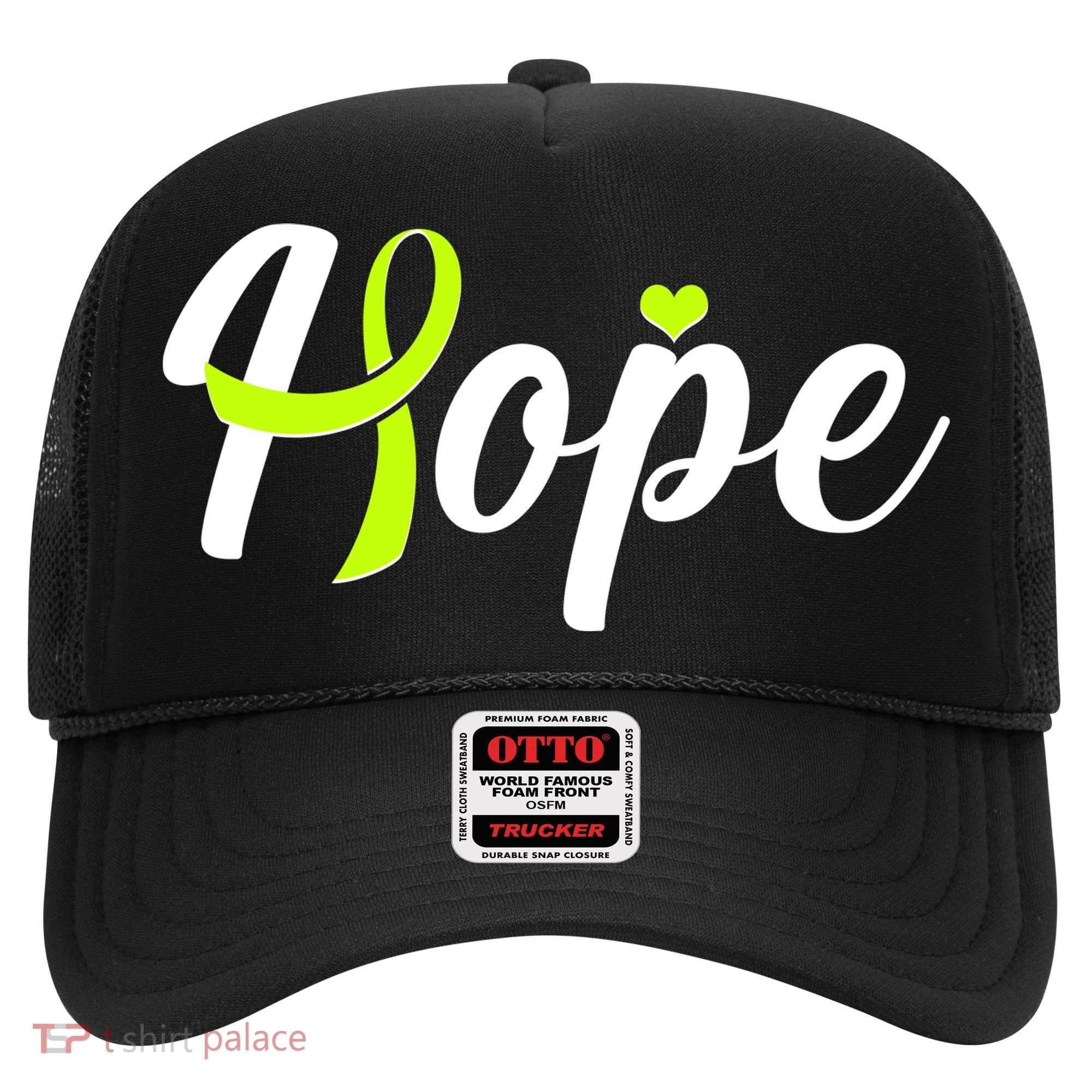 Hope Lymphoma Cancer Awareness Hat
