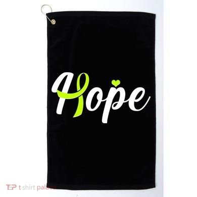 Hope Lymphoma Cancer Awareness Golf Towel