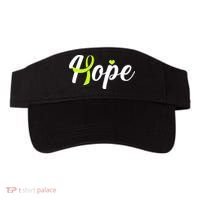 Hope Lymphoma Cancer Awareness Visor thumb 0