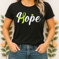 Hope Lymphoma Cancer Awareness Women's T-Shirt thumb 2
