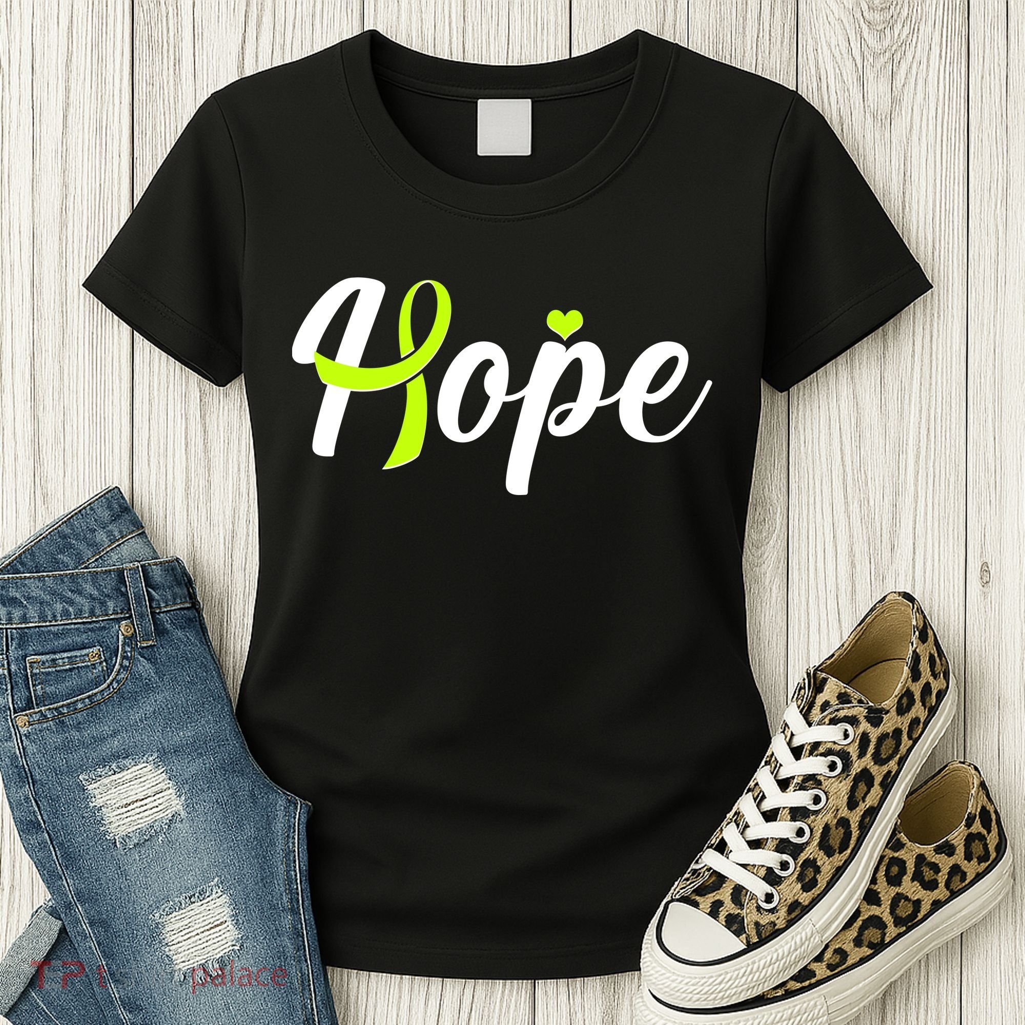 Hope Lymphoma Cancer Awareness Women's T-Shirt