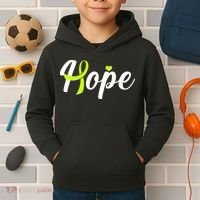 Hope Lymphoma Cancer Awareness Kids Hoodie thumb 2