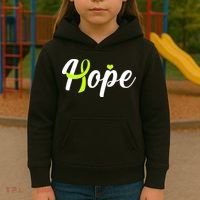 Hope Lymphoma Cancer Awareness Kids Hoodie thumb 3