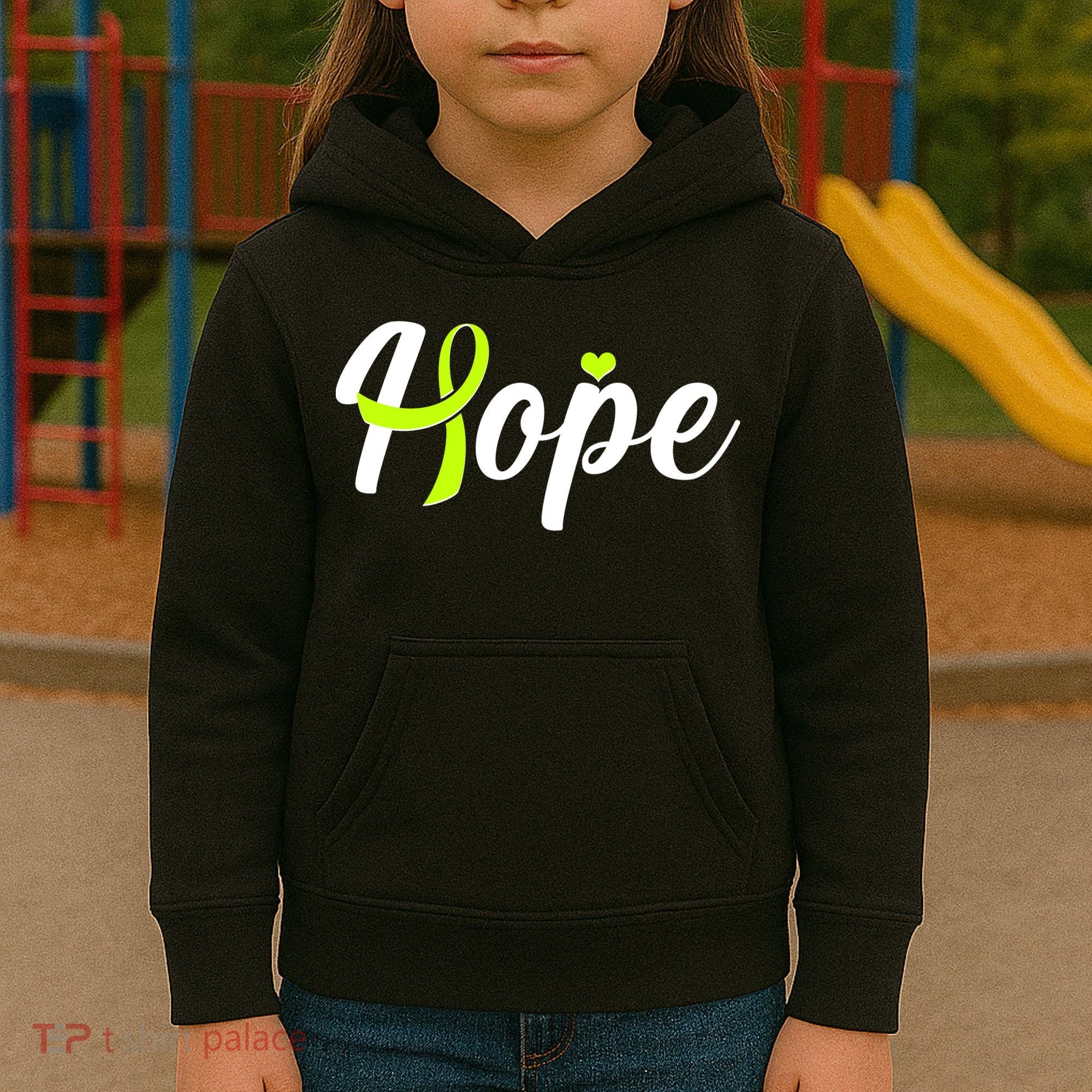 Hope Lymphoma Cancer Awareness Kids Hoodie