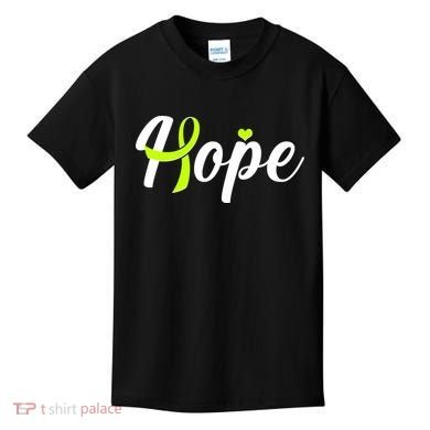 Hope Lymphoma Cancer Awareness Kids T-Shirt