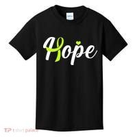 Hope Lymphoma Cancer Awareness Kids T-Shirt thumb 0