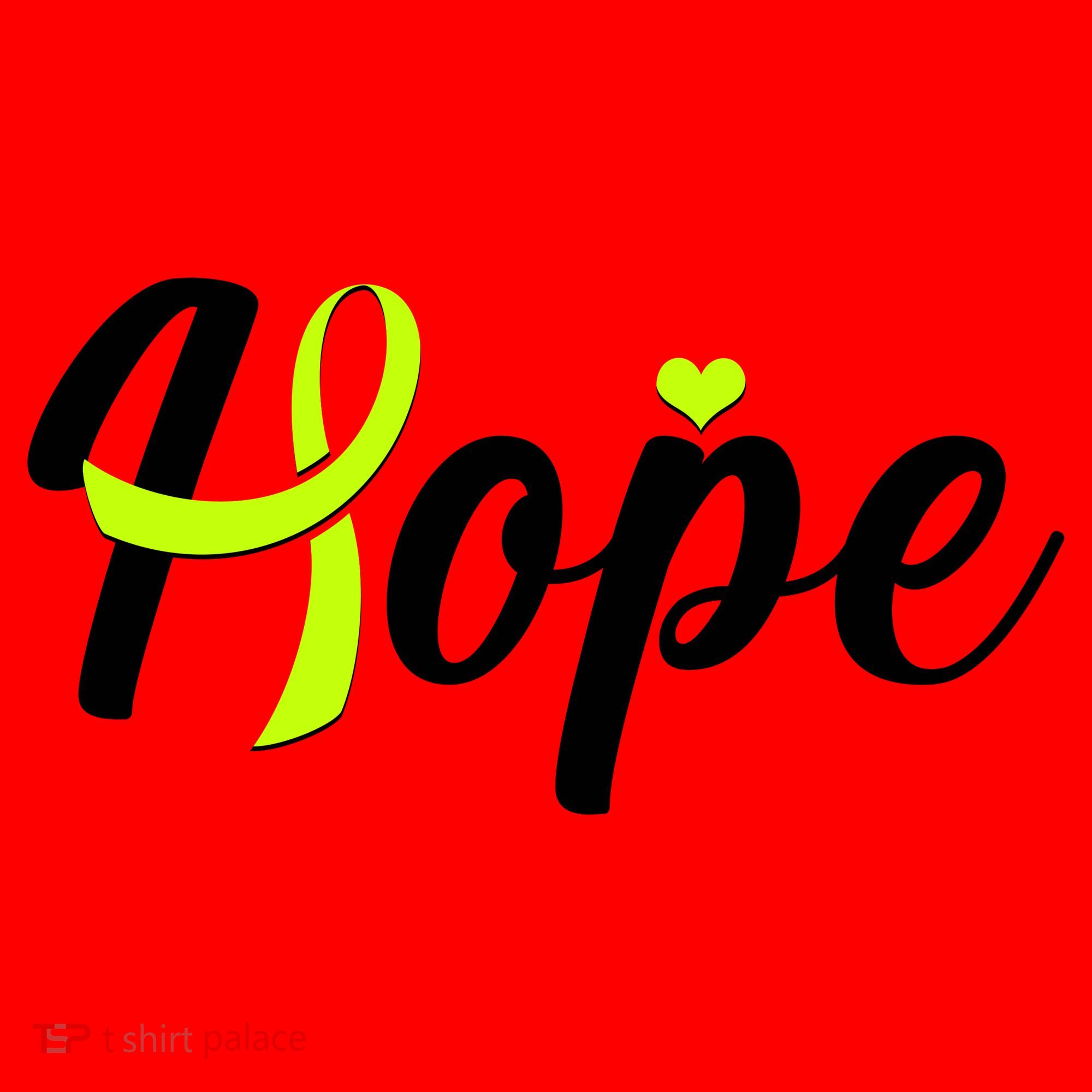 Hope Lymphoma Cancer Awareness Santa Hat