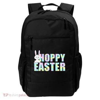 Hoppy Easter Colorful Happy Easter Bunny Backpack