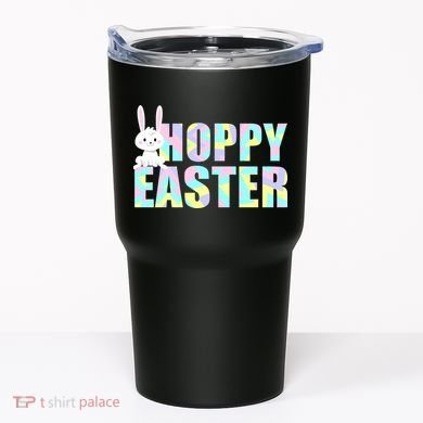 Hoppy Easter Colorful Happy Easter Bunny Tumbler
