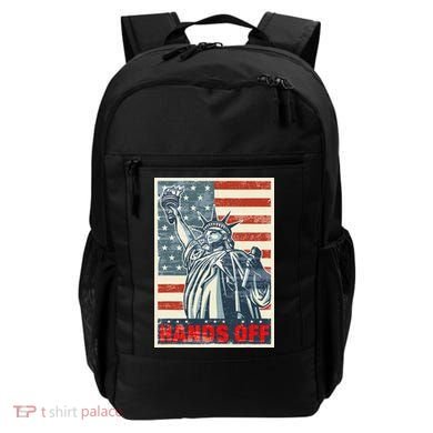 Hands Off Resist Resistance Save Democracy  Social Security Backpack