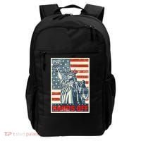 Hands Off Resist Resistance Save Democracy  Social Security Backpack thumb 0